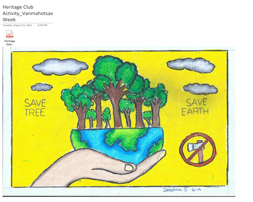 How to draw save tree poster easy save earth drawing for kids – Artofit