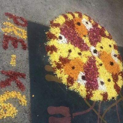 Onam flower activity