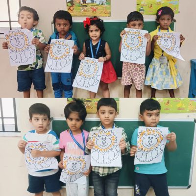 Wild Animals -craft activity